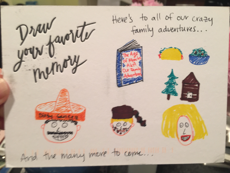 Illustration for article titled RSVP Cards: Our Friends' and Families' Favorite Memories of Us